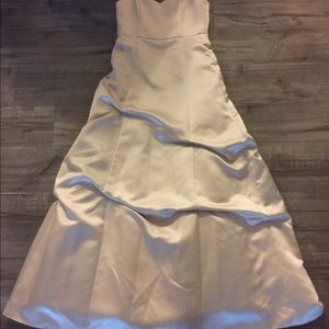 Girls size 10 David’s bridal gown